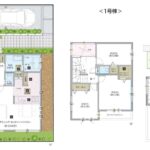 全2棟・西鎌倉の閑静な住宅地　2024年7月完成予定【津　新築戸建】