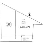 南側道路　陽当たり良好【材木座2丁目　土地】