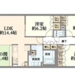 茶の間と濡れ縁のある住戸　和の空間に和む【アデニウム葉山一色　中古マンション】