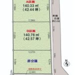 プランの広がる整形地【浄明寺　土地】