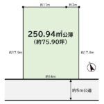 鎌倉駅・長谷方面へアクセス良好　お好きなハウスメーカーをお選び頂けます【常盤　土地】