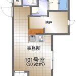 海風が心地よい築浅オフィス　長谷駅より徒歩8分【メゾンプレール坂ノ下　貸事務所】