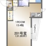 長谷駅より徒歩8分　海まですぐの築浅マンション【メゾンプレール坂ノ下　貸マンション】