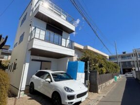 リビングから由比ヶ浜海岸を一望　ゆとりの1SLDK【由比ガ浜4丁目　新築戸建】