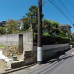 湘南モノレール2駅利用可　片瀬山駅、西鎌倉駅より10分圏内【西鎌倉3丁目　土地】