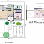 平屋風2階建 全居室南向き・ゆとりの3LDK【梶原3丁目 新築戸建】