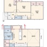 最終1棟・ゆとりある1LDK 2025年12月完成予定【逗子市新宿 新築戸建】