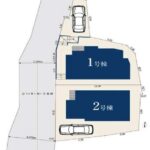 2026年3月完成予定 全居室南向きの全2棟【七里ガ浜1丁目 新築戸建】