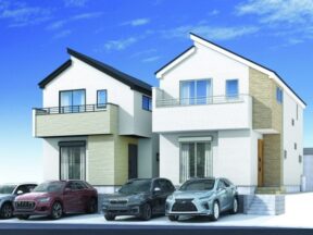 鎌倉逗子ハイランド内　LDK20帖・カースペース2台分あり【逗子市久木　新築戸建】