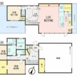 【笛田5丁目】LDK30帖超 3台分のビルトインガレージつき邸宅