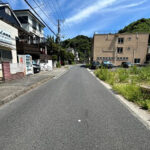 【逗子市新宿】建築条件なし 披露山入口バス停より徒歩1分