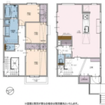 【大町3丁目】2026年8月完成の全2棟 LDK20帖超・設備仕様充実